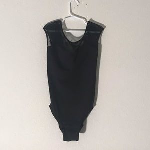 Bloch leotard with mesh